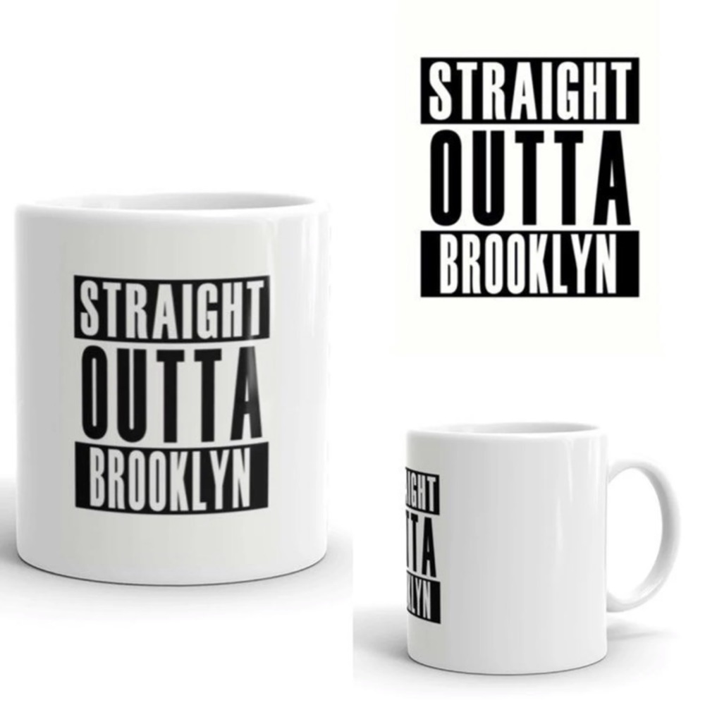 11OZ STRAIGHT OUTTA BROOKLYN MUG *NWT*